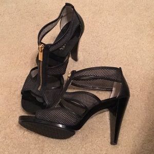 Michael Kor’s Berkley T Strap Mesh Heel